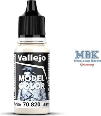 Productafbeelding van Vallejo 70.820, wit, acrylverf, vloeistof, 17 ml, 1 stuk