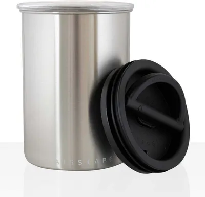 Image de AIRSCAPE boîte à café, boîte de conservation chrome 1800 ml