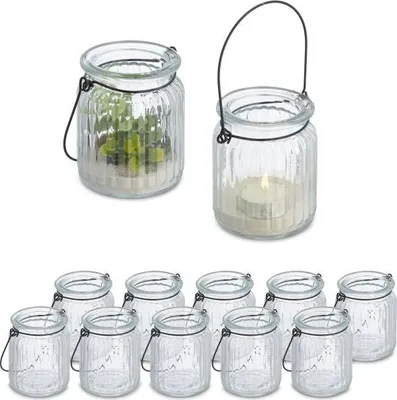 Produktbild von Transparente Laterne im 12er-Set