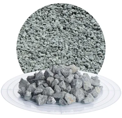 Produktbild von Schicker Mineral-Diabas Ziersplitt grau 25 kg-8-16mm
