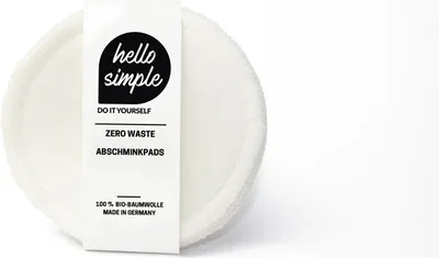 Produktbild von Zero-Waste Make-up Reinigungspads - 5 Stück - Wiederverwendbar