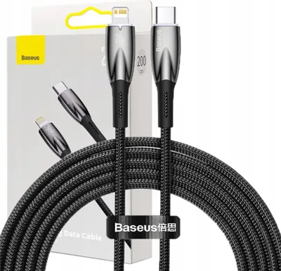 Obrázok produktu pre Baseus Usbc - Lightning rýchlonabíjací kábel 480Mb/S 20W 2M čierny