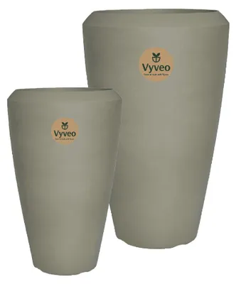 Produktbild von Vyveo - Vase Nalou - Beige - Set van 2