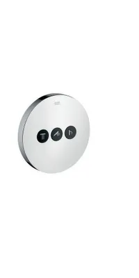 Obrázok produktu pre hansgrohe ventil AXOR SHOWERSELECT ROUND skrytý, pre 3 spotrebiče brúsený nikel