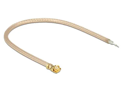 Produktbild von DeLOCK 0.1m MHF U.FL/RG178, 0,1 m, RG178, MHF U.FL, RG178, Transparent