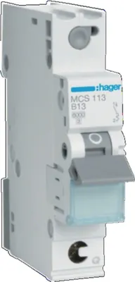 Zdjęcie produktu dla Hager MCS113, Typu C
