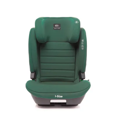 Produktbild von 4Baby | Kindersitz - Kindersitz ab 3 jahren - ISOFIX, i-Size, 15-36kg, 105-150 cm, verstellbare Kopfstütze, Montage vorwärts - Grün - App-Fix