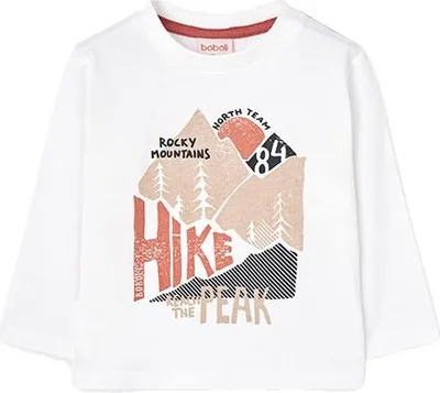Image de Boboli Knit T-shirt manches longues blanc 6 ans garçon blanc 6 ans