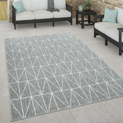 Image de Tapis d'extérieur Scandinave résistant aux intempéries Moderne & facile d'entretien pour l'intérieur & l'extérieur Taille 120x170 cm