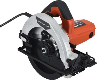 Produktbild von 7-Zoll-Handkreissäge mit Laserpositionierung, elektrisch, verstellbarer Winkel, 220 V