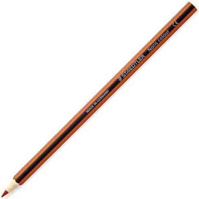 Image de 12 crayons de couleur Noris 185-4, orange 100 % PEFC