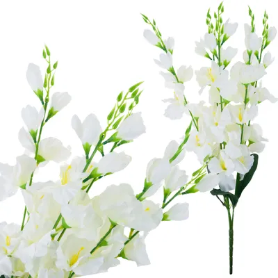 Image de Branche De Glaïeul Artificielle Fleurs De Vase Décoratives
