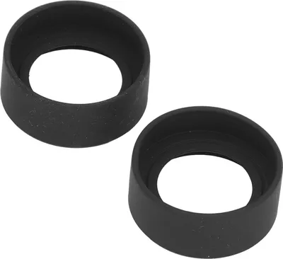 Image de 2 paires de protections d'oculaires de stéréo-microscope en caoutchouc pour l'interface 40?42mm