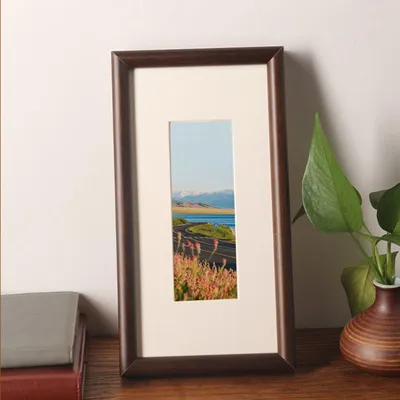 Productafbeelding van Houten fotolijsten voor foto's van 20 x 40 cm - Certificaatlijsten met bevestigingsmogelijkheden