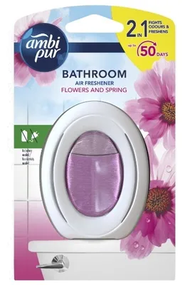 Obrázek produktu pro Ampi Pur Odświeżacz powietrza do łazienki Flower & Spring, 7,5ml (PRODUKT Z NIEMIEC)