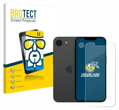 A product shot showing a phone screen protector and its packaging.