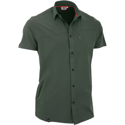 Produktbild von Maul Salwand-1/2 - Hemd Elast.Uni - forest green, Größe:54