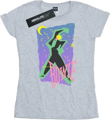 Produktbild von David Bowie - T-Shirt für Damen BI16748 (XL) (Grau)