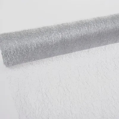 Produktbild von Spiderweb - Mesch - Tischband - 30cm metallic silber - Rolle 25m - 67 002-R 300