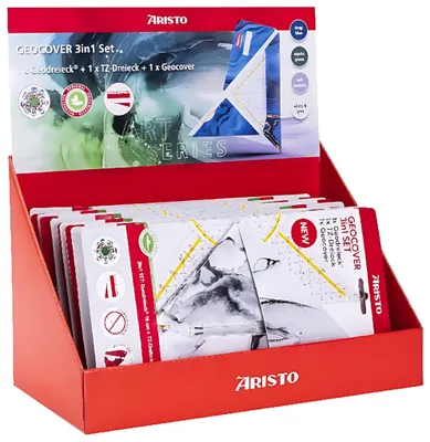 Produktbild von Aristo Display Geocover 3 in 1 Set 10 Stück farbig sortiert