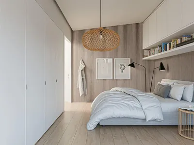 Produktbild von Akustikpaneele AURA, Farbe: Grau, Holzoptik: Eiche