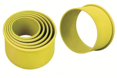 Produktbild von Ibili Set Nylon Beschichtete Ringe 7-8-10 Cm Golden Golden One Size