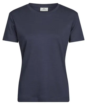 Image de Tee Jays - T-shirt pour femme, coton Pima (du Pérou) PC8224 (S) (bleu marine)