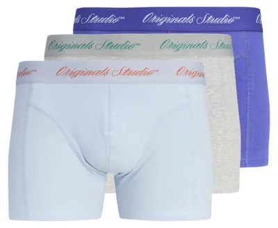 Productafbeelding van JACK & JONES Jacnorrebro, effen onderbroeken, 3-pack, model Jnr