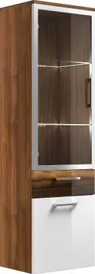 Produktbild von Hochschrank - Rima - walnuss-weiss