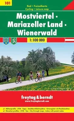 Obrázek produktu pro RK 101 Mostviertel-Mariazeller 1:100 000 / cyklomapa