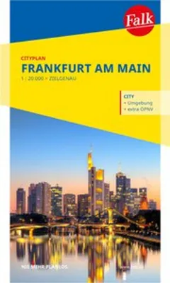 Produktbild von Falk Cityplan Frankfurt 1:20.000