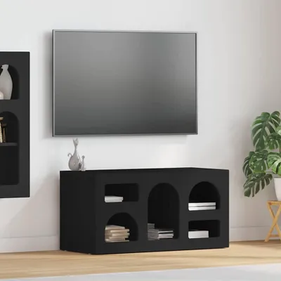 Immagine prodotto di Maison Exclusive - Mobile TV ELST 80 x 35 x 40 cm Nero, materiale a base di legno