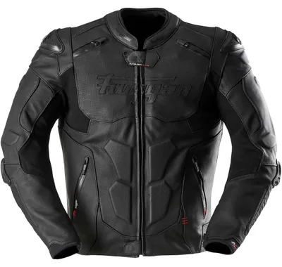 Produktbild von Furygan Ghost Evo Lederjacke Schwarz M Mann Schwarz M