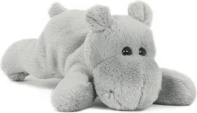 Produktbild von Plüschtier Flußpferd, 14 cm, Pettie, Stofftier Kuscheltier Wildtier Nilpferd