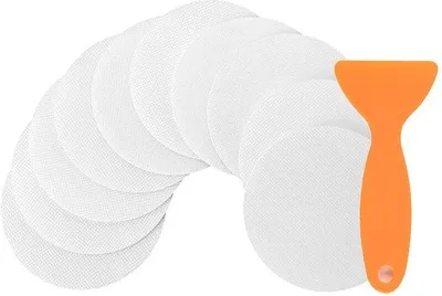 Produktbild von 26 Stück Anti-Slip-Sticker für Dusche, 10 cm Ø transparent, selbstklebend, für Dusche & Bad