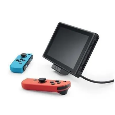 Produktbild von Nintendo Adjustable Charging Stand, Switch, Ladesystem, Nintendo Switch, Schwarz, Glänzend/Matt, Nintendo, Nintendo Switch Nintendo Switch Lite