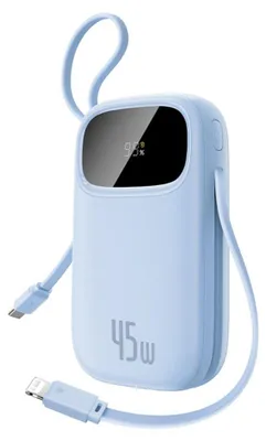 Zdjęcie produktu dla Baseus FC31 3 powerbank USB-C/Lightning 20000 45W - galaktyczny niebieski
