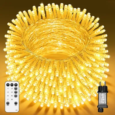 Productafbeelding van Macchiatto Verlichtingsslinger, 40 meter, 400 LED's, 8 lichtmodi, IP44