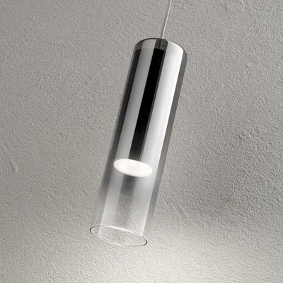 Produktbild von Ideal Lux Pendelleuchte Look Klein Sfumato Chrom 194806 Rund