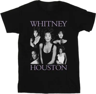 Produktbild von Whitney Houston - T-Shirt für Damen BI47389 (M) (Schwarz)