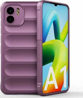 Produktbild von Mobigear Bumpy  Xiaomi Redmi A1 4G Hülle Flexibles TPU Backcover - Lila