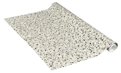 Image de Vénilia, film adhésif pour meubles, motif terrazzo, 45 cm x 2 m, résistant à la chaleur