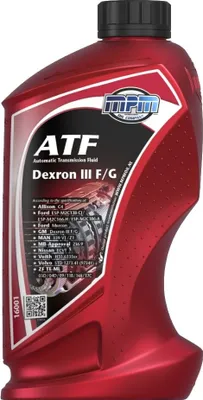 Produktbild von MPM ATF Dextron III F/G ATF III Automatikgetriebeöl Vollsynthetiköl Rot 1L 16001 für BMW 3 Touring (E91) 3 Limousine (E90) 5 Touring (F11) 3 Limousine