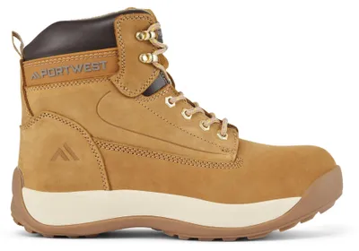 Produktbild von Portwest FW32 Steelite Constructo Nubuk Stiefel Schützende Stahlkappe Bau