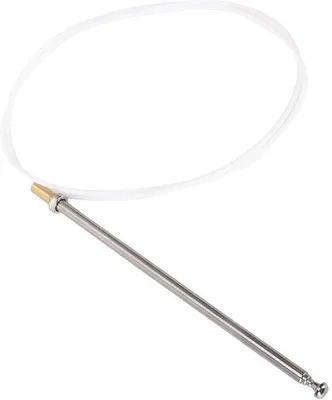 Zdjęcie produktu dla Antena samochodowa ze stali nierdzewnej, elastyczna - Silny odbiór - Odporna na korozję - Łatwy montaż - Kompatybilna z modelami W140/W124/W202/W210/R129 - Antena samochodowa