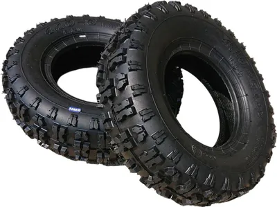 Obrázek produktu pro 2x pneumatiky 4.10-6 pro dětskou čtyřkolku ATV čtyřkolku traktor na trávu s pojezdem sekačka dětská čtyřkolka pluh na sníh