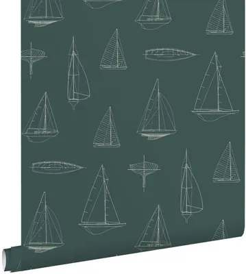 Immagine prodotto di ESTAhome carta da parati barche blu 50 x 900 cm