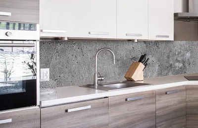 Produktbild von Küchenrückwand Folie selbstklebend BETON 260 x 60 cm - Klebefolie - Dekofolie - Spritzschutz für Küche -