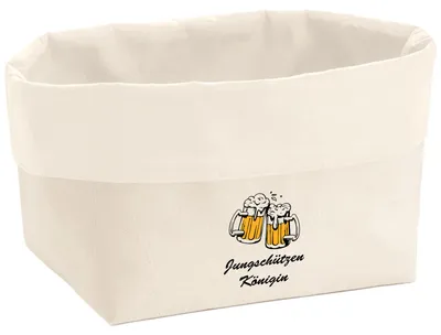 Produktbild von Huuraa Organizer Jungschützenkönigin Schützenfest 8 Liter Large Canvas Baumwolle Utensilo Geschenkidee