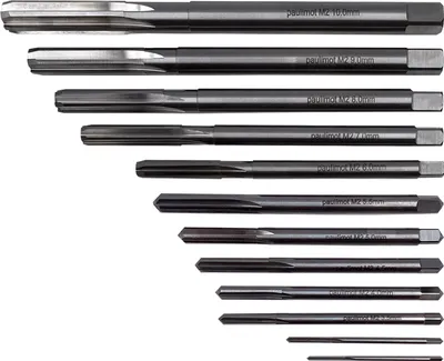 Produktbild von PAULIMOT HSS-Hand-Reibahlen-Set 13-teilig 2,0 – 10,0 mm Passung H7